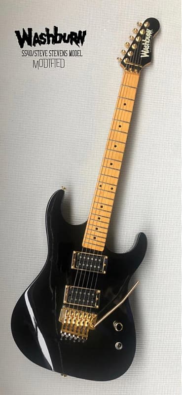ギター Washburn SS-40 B / STEVE STEVENS model Washburn SS40 Steve Stevens model mid-90s Electric Guitar