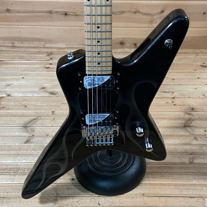 Kramer Tracii Guns "Gunstar" Voyager Electric Guitar Black Reverb