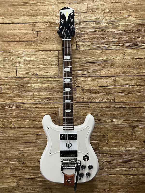 Epiphone Crestwood Custom Tremotone Electric Guitar - Polaris White. 6lbs 10oz. New! image 1