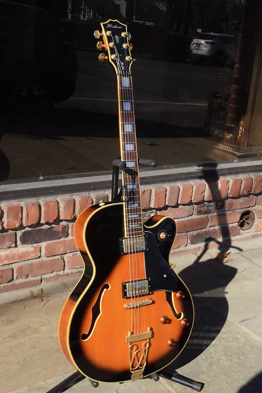 Hohner HS40 Archtop Hollow Body Electric Guitar Reverb