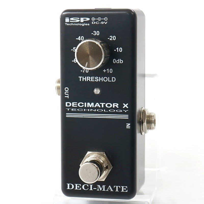 ISP TECHNOLOGIES DECI-MATE Micro Decimator Pedal Noise reduction