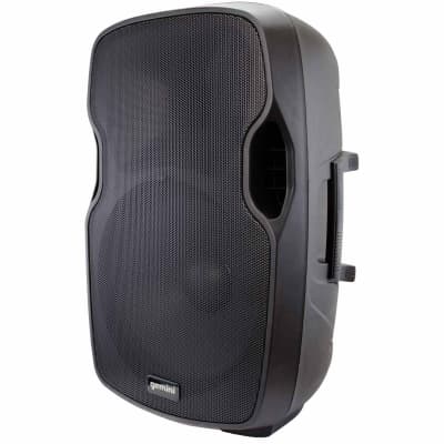 Gemini AS-1500BLU 15" Active/Powered Portable DJ PA Party Speaker w Cover Mic image 3