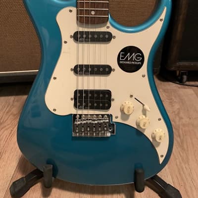 AXL Marquee Stratocaster 2000s NOS Lake Placid Blue image 4