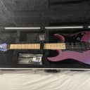 Ibanez RG550-PN Genesis HSH Purple Neon with Hardshell Case and Extras