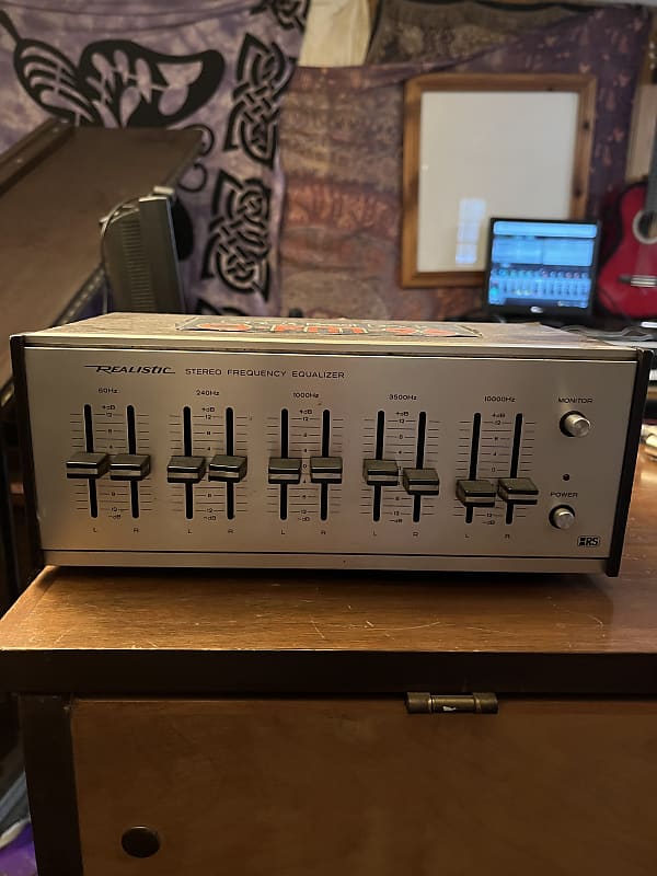 Realistic Inductor Graphic Equalizer 311987 Vintage 1970s Reverb