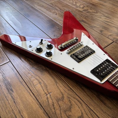 Vintage 1980s Burny Flying V 
