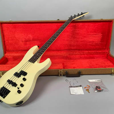 Charvel 3B Bass, NOS, Ridiculously low serial number! 1986 Pearl White image 2