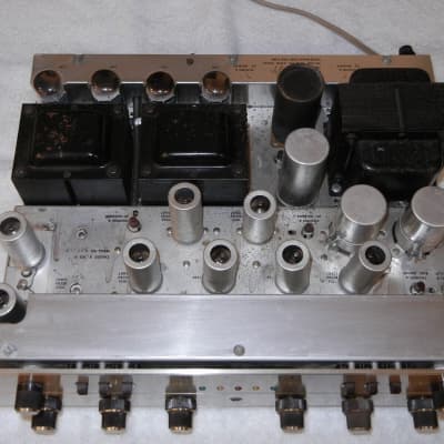 FISHER X-202-B HAS ALL TUBES WILL NEED SERVICE to change the on/off volume pot image 10