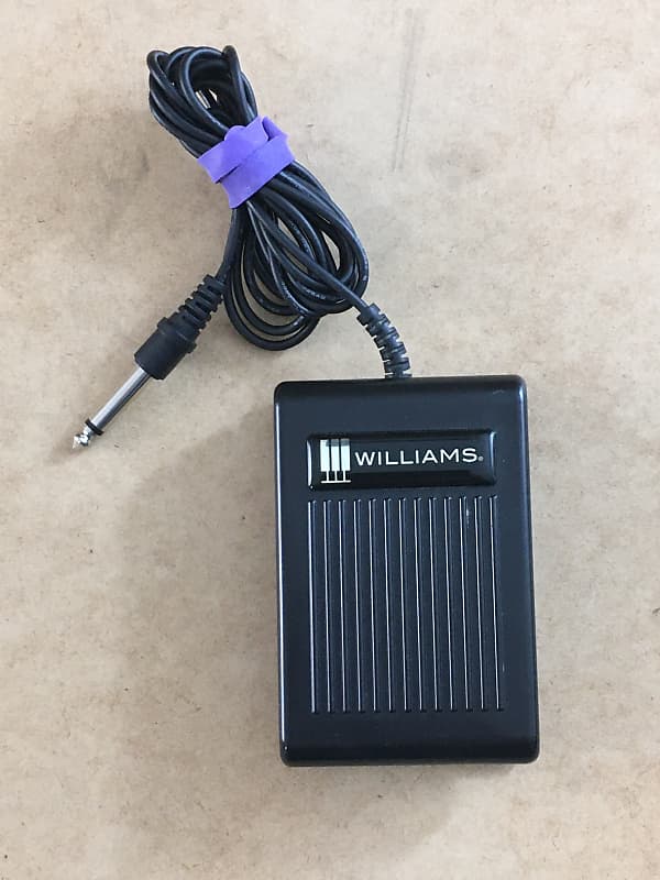 Vintage Williams Digital Piano Electric Piano Keyboard Sustain Pedal For Project image 1