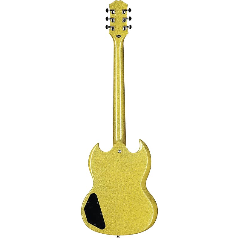 Epiphone SG アイボリー Amazon.com: Epiphone EXCLUSIVE SG Custom, Gold Sparkle