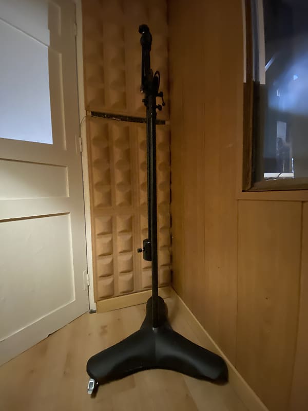 K&M 2143050055 Black Overhead Mic Stand Reverb