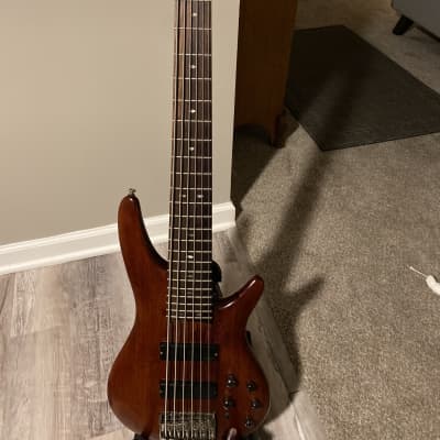 Ibanez SR506BM Electric Bass Brown Mahogany | Reverb