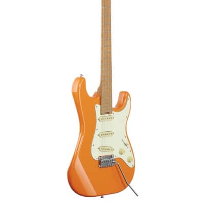 Schecter Nick Johnston Traditional SSS Electric Guitar Atomic Orange image 8