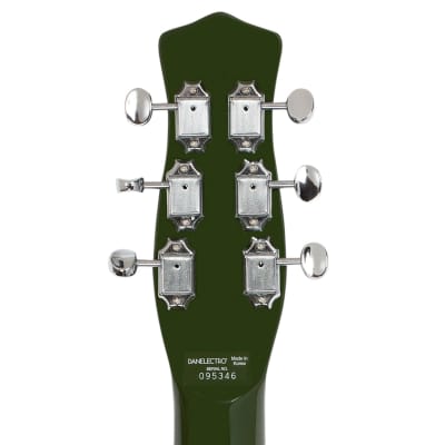 Danelectro Blackout '59M NOS+ Electric Guitar ~ Green Envy image 7