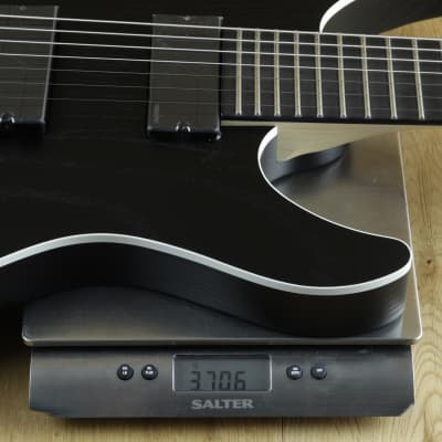 FGN J Standard Mythic 7 String Open Pore Black L210320 | Reverb