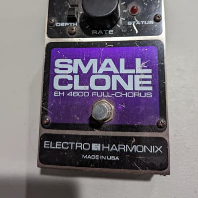 Electro-Harmonix Small Clone Full Chorus Pedal 1980s