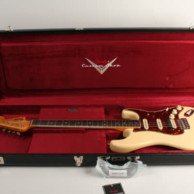 Fender Custom Shop Limited Edition '67 Stratocaster HSS Journeyman Relic Guitar Aged Vintage White CZ577133 image 11