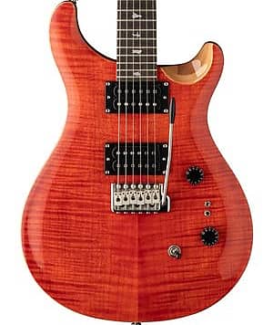 Paul Reed Smith PRS SE Custom 24-08 Electric Guitar Blood Orange w/Bag