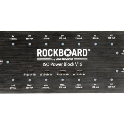 RockBoard Power Block 16-Out Power Supply w/Isolated Transformers for sale