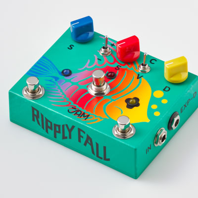 JAM Pedals Ripply Fall Chorus Vibrato Phaser Effects Pedal image 2