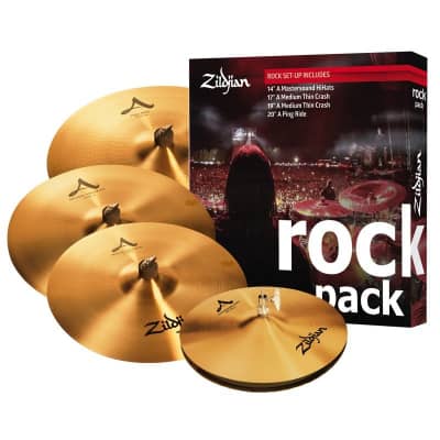Zildjian A Cymbal Rock Music Pack image 1