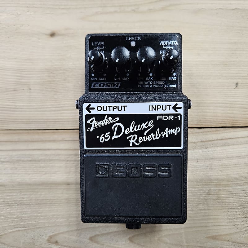 Boss FDR-1 Fender '65 Deluxe Reverb Amp Pedal | Reverb