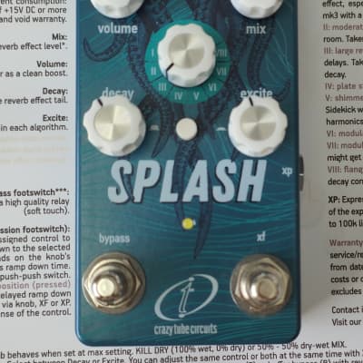 Reverb.com listing, price, conditions, and images for crazy-tube-circuits-splash-mkiv