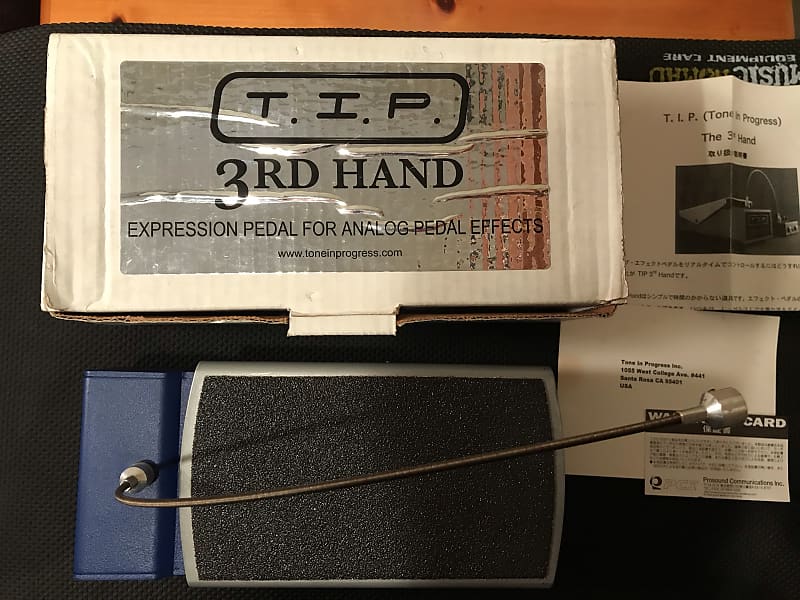 (Rare) Tone in Progress - 3rd Hand Expression Pedal with Box