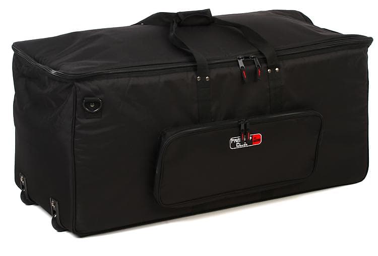 Gator Drum Bag w/ Divider System for Electronic Drum Set - Large  Wheels (2-pack) Bundle image 1
