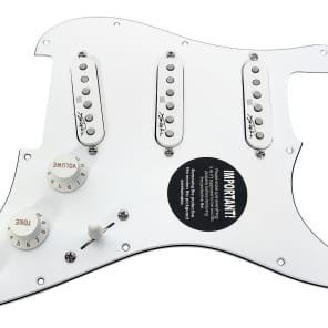 920D Custom Shop 453-244-10 Seymour Duncan Jimi Hendrix Signature Loaded Strat Pickguard w/ 5-Way Switching