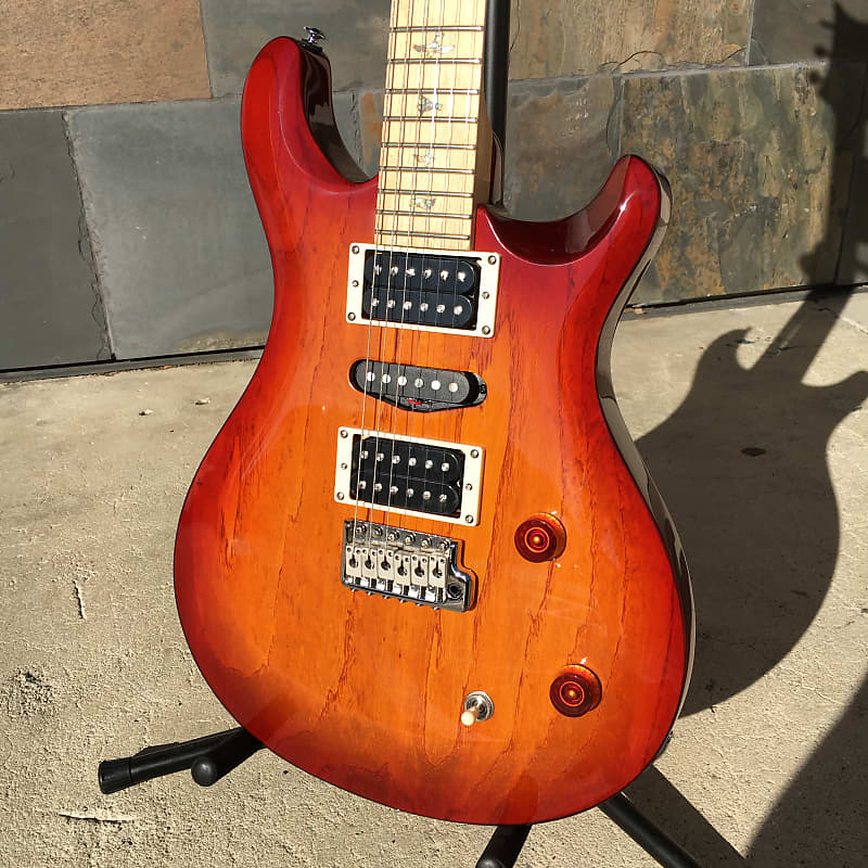 PRS SE Swamp Ash Special Vintage Sunburst Electric Guitar | Reverb