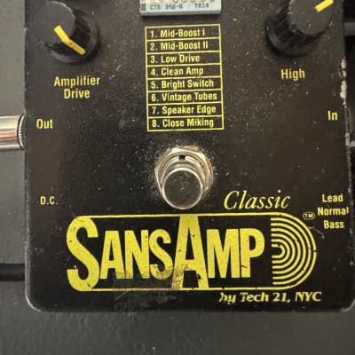 Reverb.com listing, price, conditions, and images for tech-21-sansamp-classic