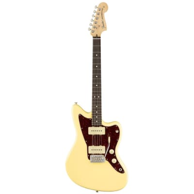 Fender American Performer Jazzmaster Electric Guitar (Vintage White) for sale