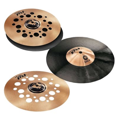 Paiste PST X DJS 45 Cymbal Pack Daru Jones Signature Set (12/12/12) image 1