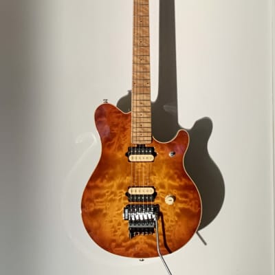 1992 Ernie Ball Music Man EVH ★ SUNBURST Edward Van Halen Signature Guitar  =\//-/= image 2