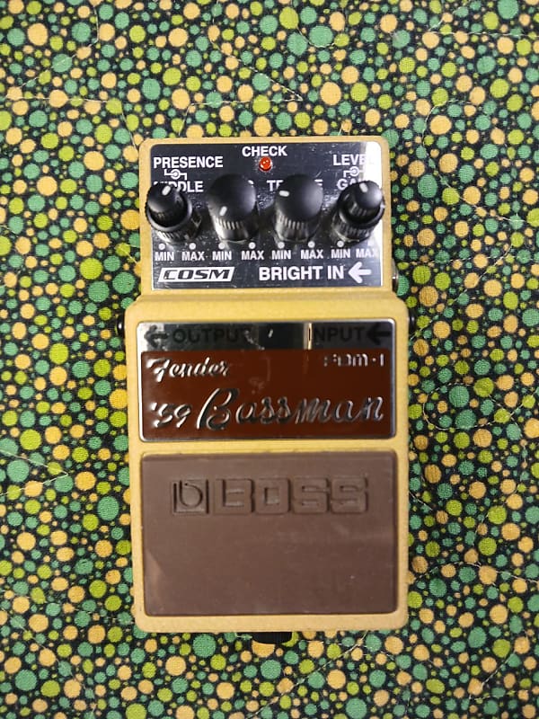 BOSS Fender FBM-1 Bassman エフェクター Boss FBM-1 Fender Bassman Overdrive Pedal | Reverb