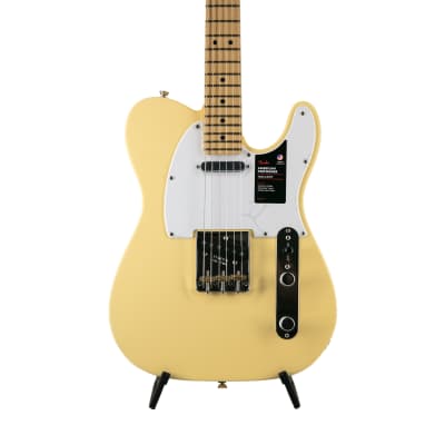 Fender American Performer Telecaster Electric Guitar, Maple Fretboard, Vintage White, US210069319 image 3