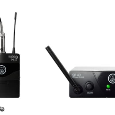 AKG WMS40 Mini Single Instrumental Set Wireless Microphone System - Frequency C image 1