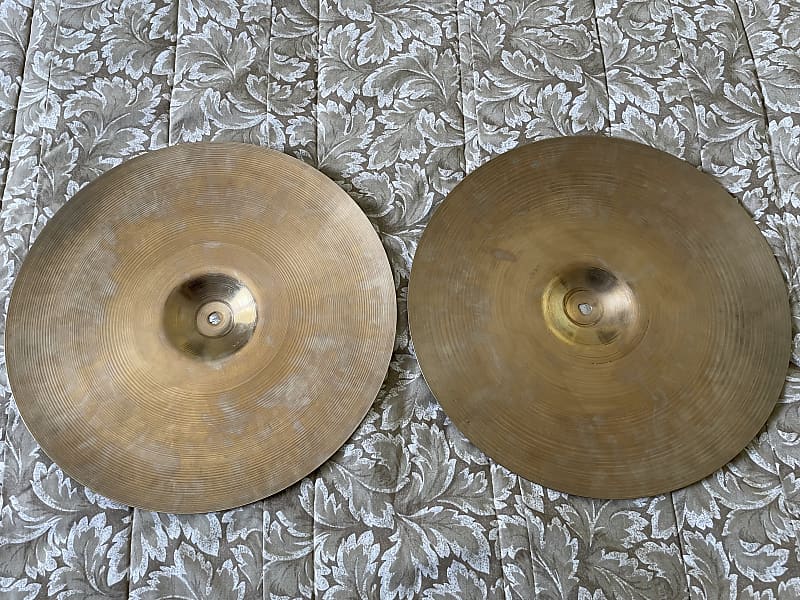 Zildjian 16” Hihats 1970’s Reverb