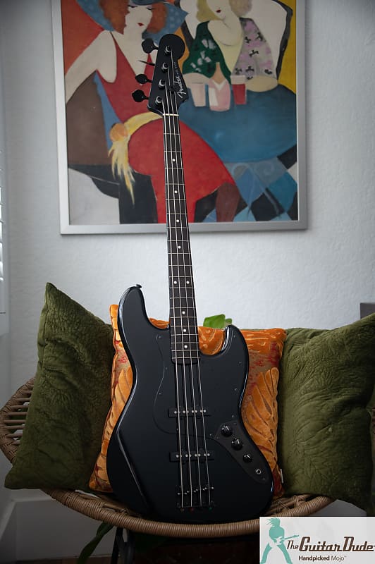 Fender FSR 60's Jazz Bass All Black EB-IK-19 - 2019 - Ebony