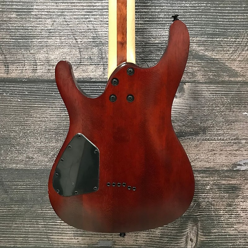 Ibanez Iron Label SIX6FDFM - Blue Space Burst | Sweetwater