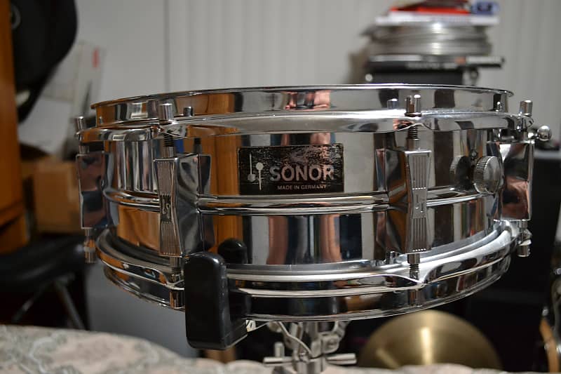 Sonor D454 Vintage Ferro Manganese 5x14 Snare Drum Reverb