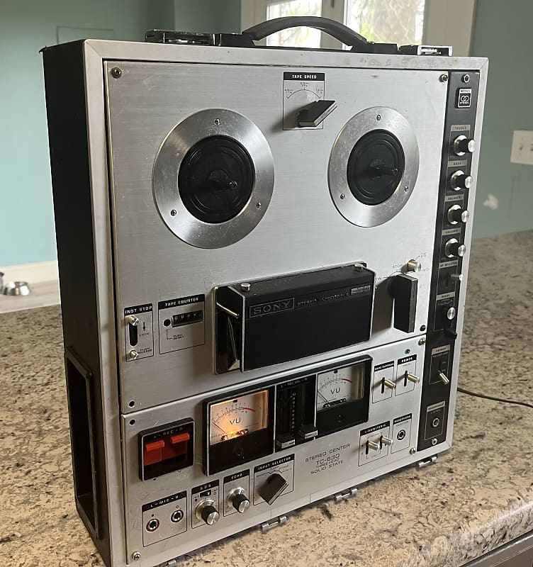 Vintage Sony TC-630 Tapecorder recorder parts or repair  			