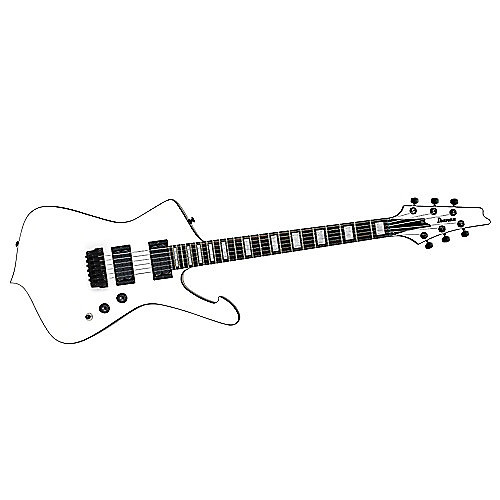 Ibanez Iceman IC500 White w/DiMarzio P/U's | Reverb