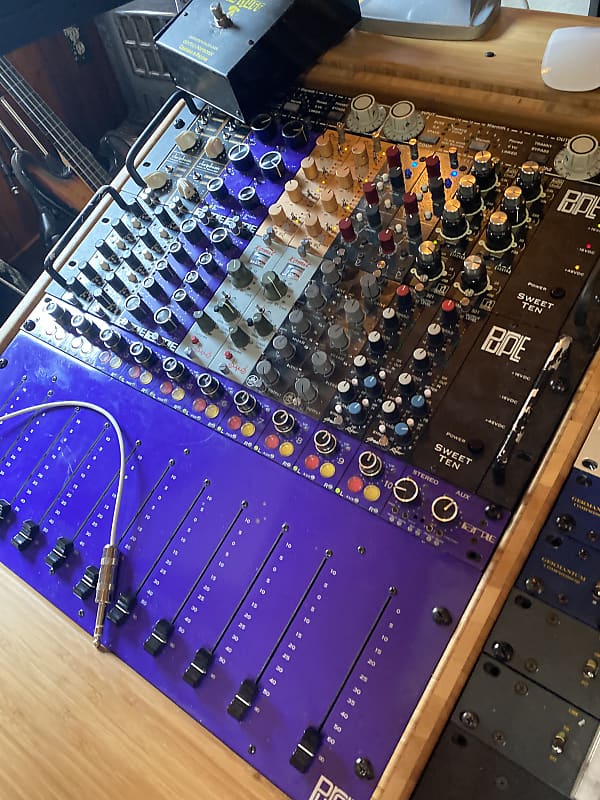 Purple Audio Stereo Fader Pack plus master fader 2018 Purple image 1