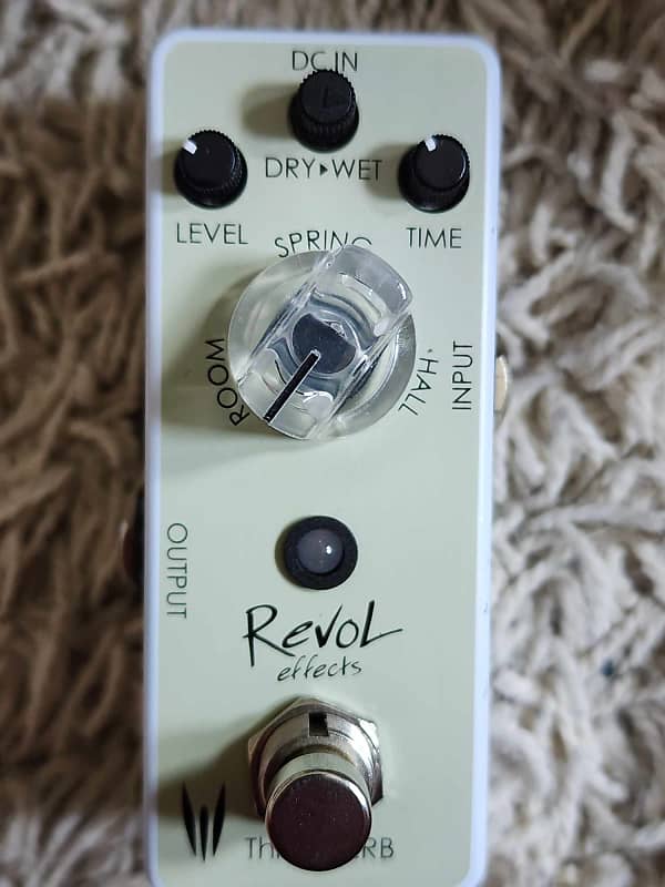 Revol Effects Threeverb ERV-01 2010s - White/Cream | Reverb Canada