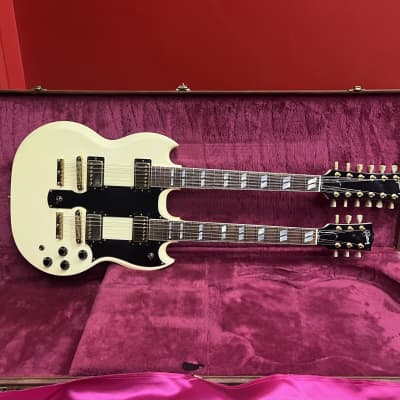 Gibson EDS-1275 Double Neck SG Alpine White OHSC year 1997 very rare image 9