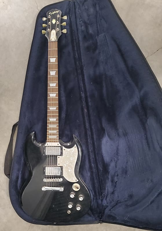 Epiphone Gibson SG  2000's - Satin Ebony image 1