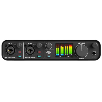 MOTU M4 Audio Studio Recording Interface, 192kHz, USB-C, 2 Input - 4 Output image 1