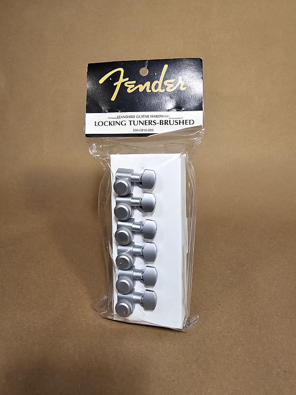 Fender Locking Tuners (Brushed) 90s2000s Brushed Reverb